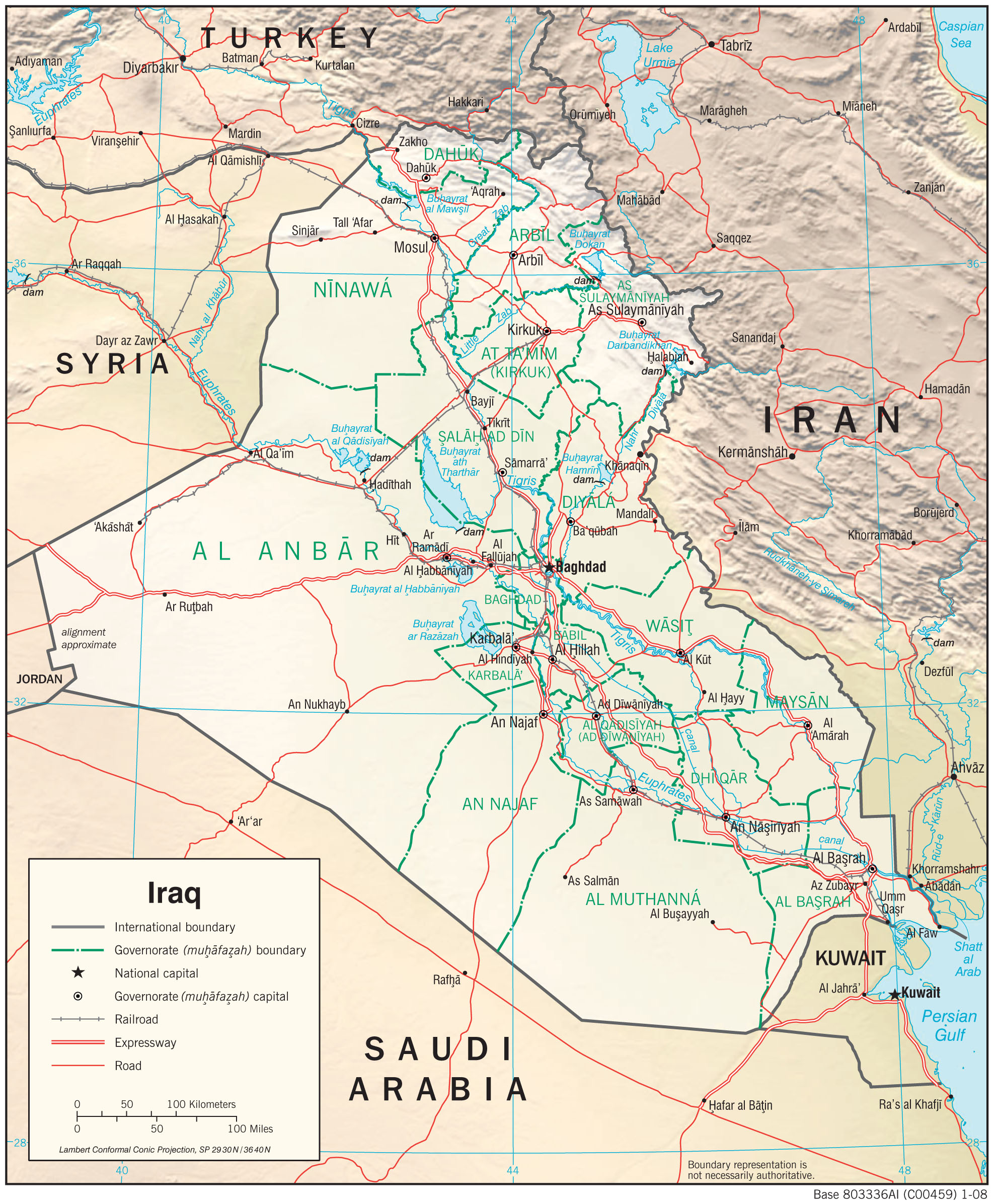  - CIA-Iraq-map