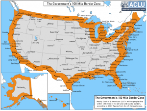 Border Zone Map