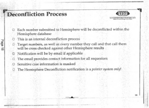 Hemisphere Deconfliction