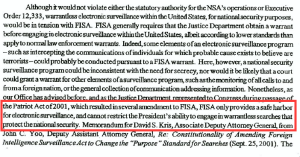 FISA Safe Harbor