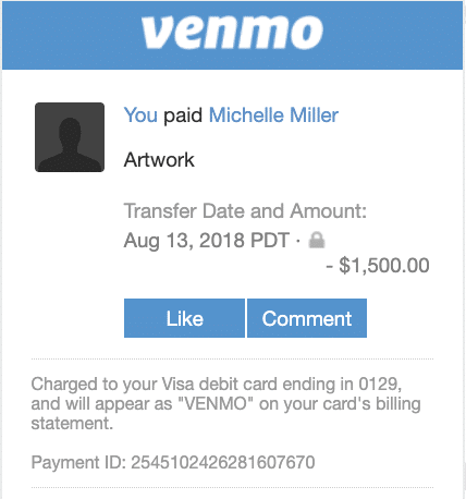 The August 13 Venmo Charge David Weiss Claimed Was an August 14 Charge -  emptywheel