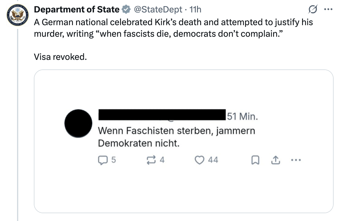 The Fascist Dragnet To Avenge Charlie Kirk's Honor - emptywheel